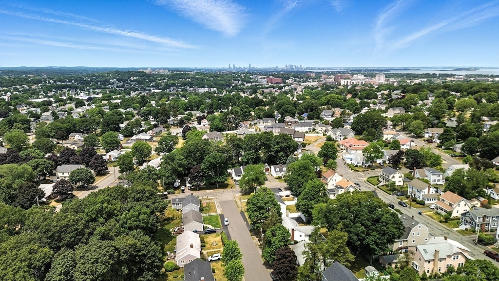 106 Home Park Road Braintree, MA 02184 - Photo 33 of 37 an aerial view of a residential houses with city view