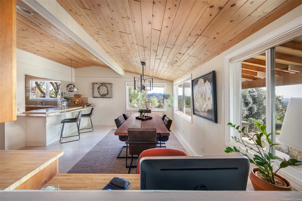 14956 Fruitvale Road Valley Center, CA 92082 - Photo 6 of 25 Beautiful open dining area off kitchen.