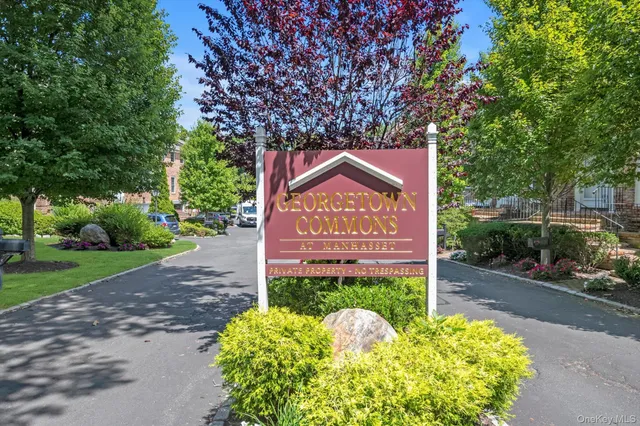 a sign on the side of a road