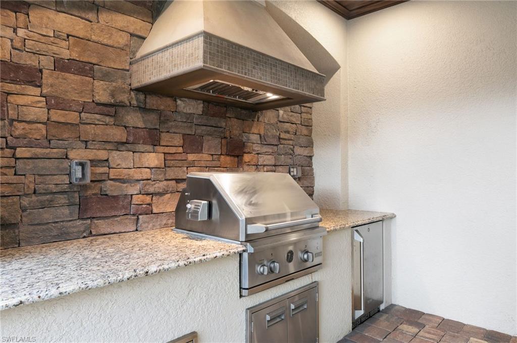 2862 Aviamar Circle Naples, FL 34114 - Photo 31 of 48 View of patio / terrace featuring exterior kitchen