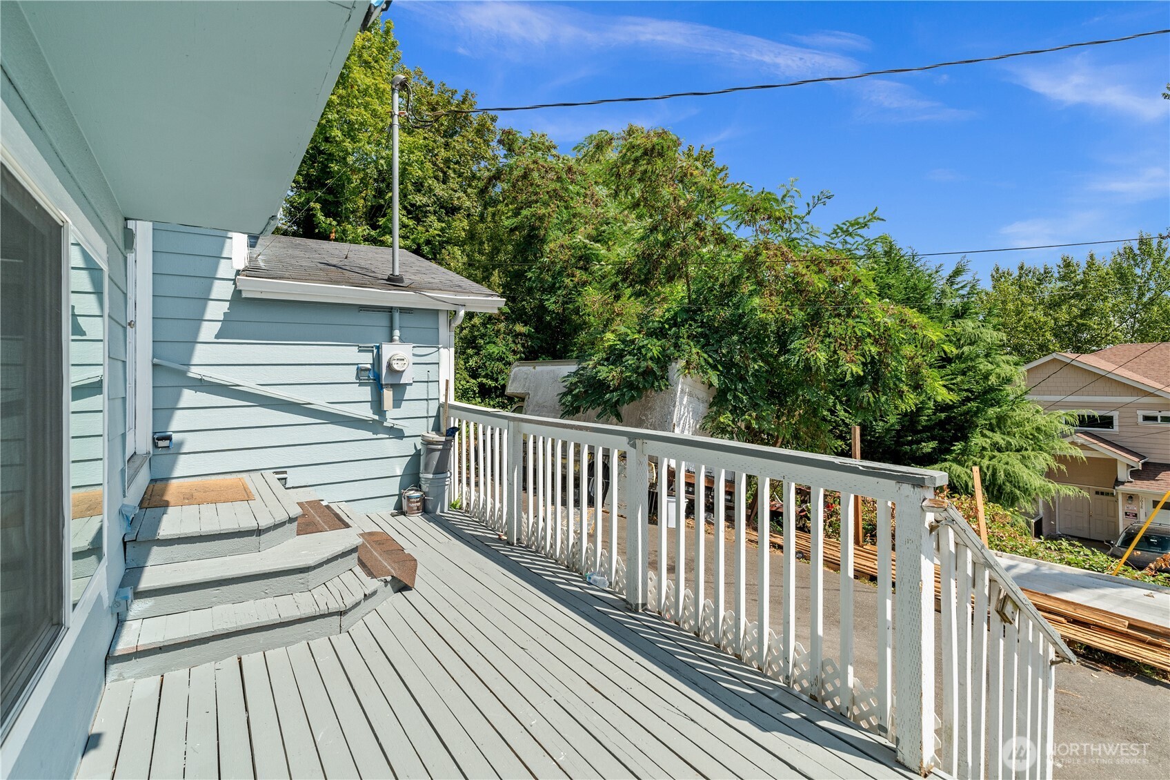 5039 31st Avenue South Seattle, WA 98108 - Photo 21 of 25 a view of a two chairs on the roof deck