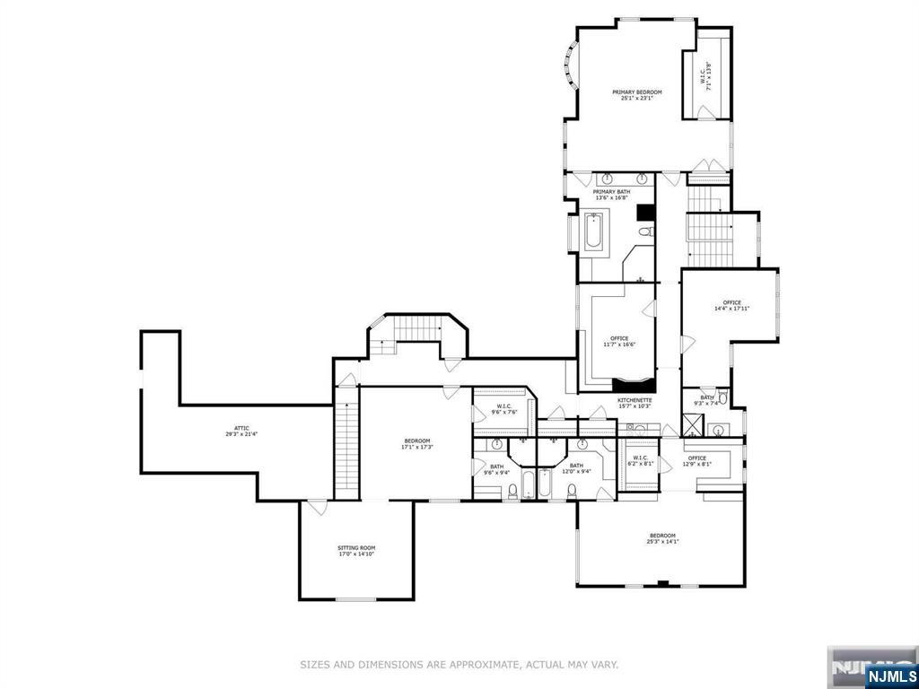 131 Rensselaer Road Essex Fells, NJ 07021 - Photo 46 of 48 a picture of floor plan