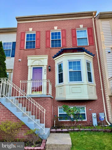 a front view of a building