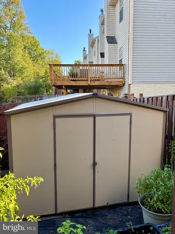 a view of balcony with small plants