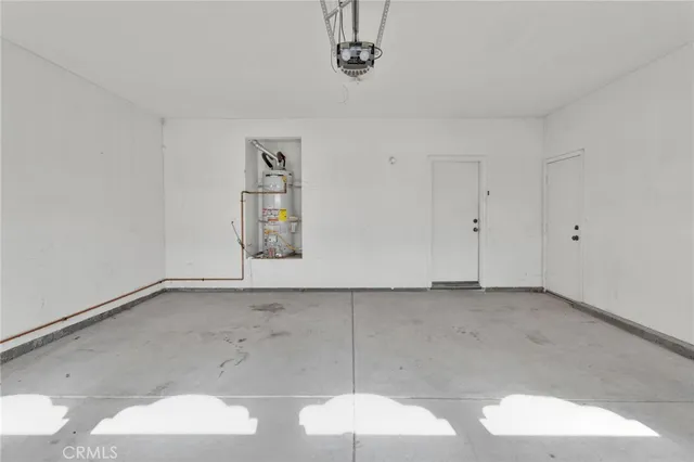 a bathroom with a sink and vanity