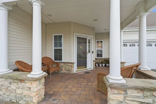 a living room filled with furniture