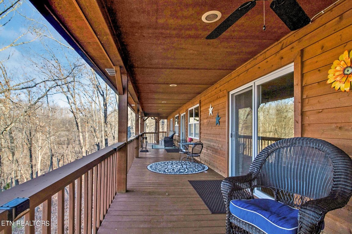 1375 Back Bone Road Sparta, TN 38583 - Photo 19 of 52 a view of balcony with wooden floor