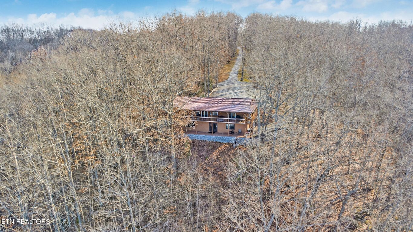 1375 Back Bone Road Sparta, TN 38583 - Photo 23 of 52 a backyard of a house with trees
