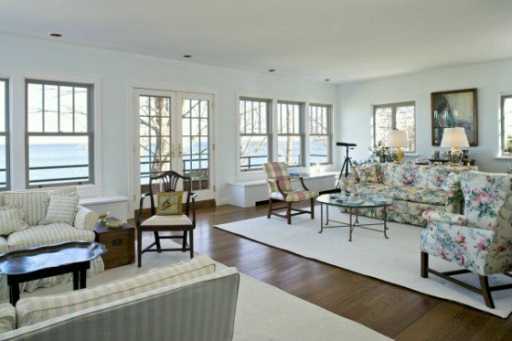 Undisclosed Address Darien, CT 06820 - Photo 4 of 8 a living room with furniture and a large window