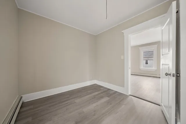 wooden floor in an empty room