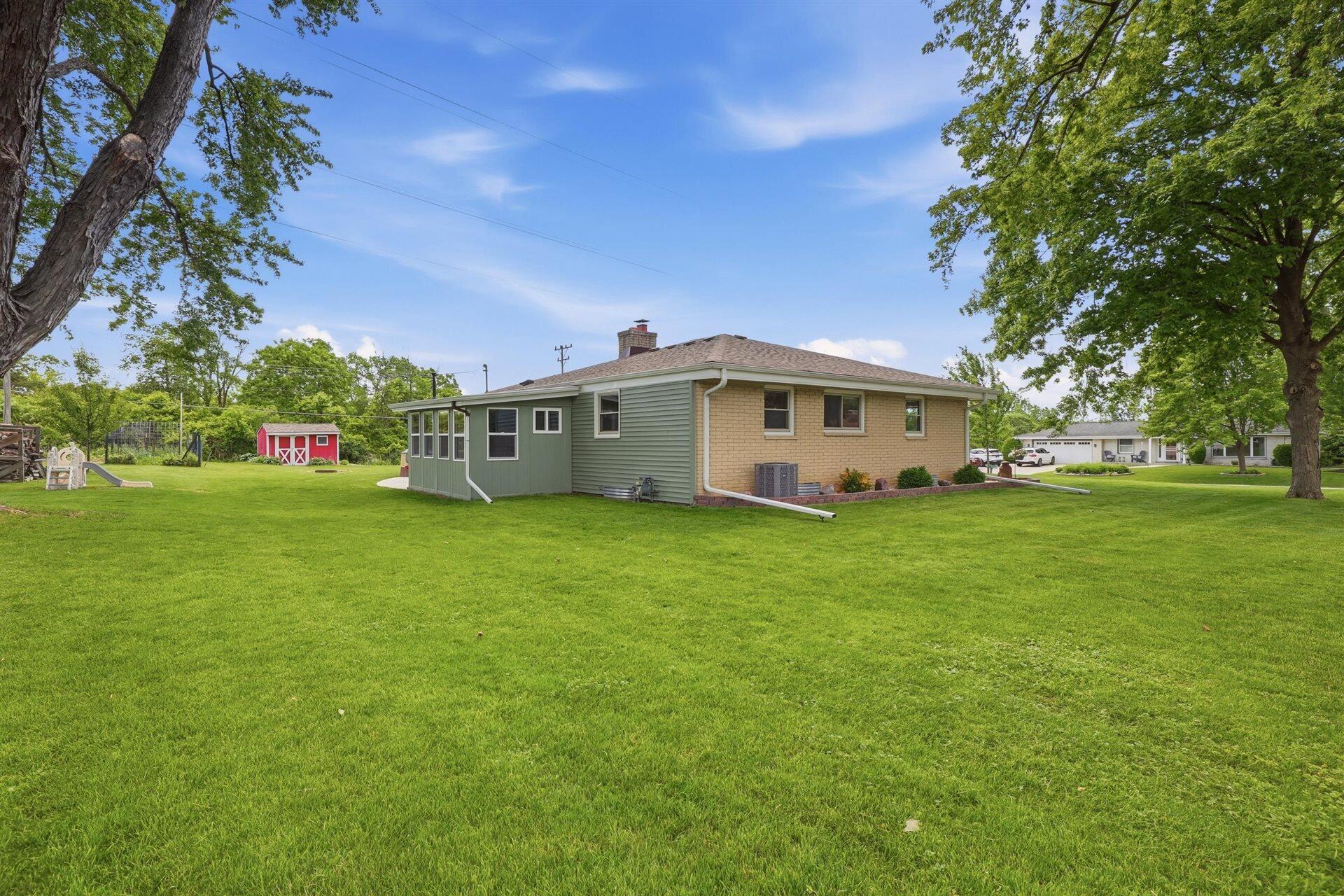 11610 West Sunnybrook Road Franklin, WI 53132 - Photo 27 of 34 Low Maintenance Exterior