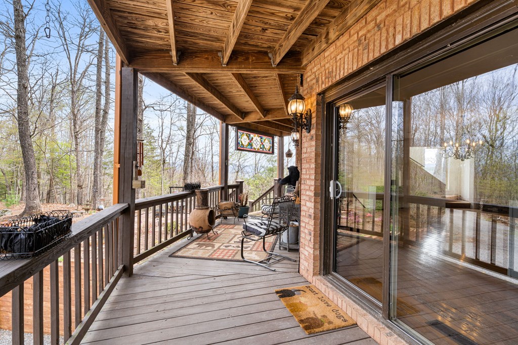 1900 Long Ridge Road Hiawassee, GA 30546 - Photo 10 of 41 Looking from kitchen to dining/living room
