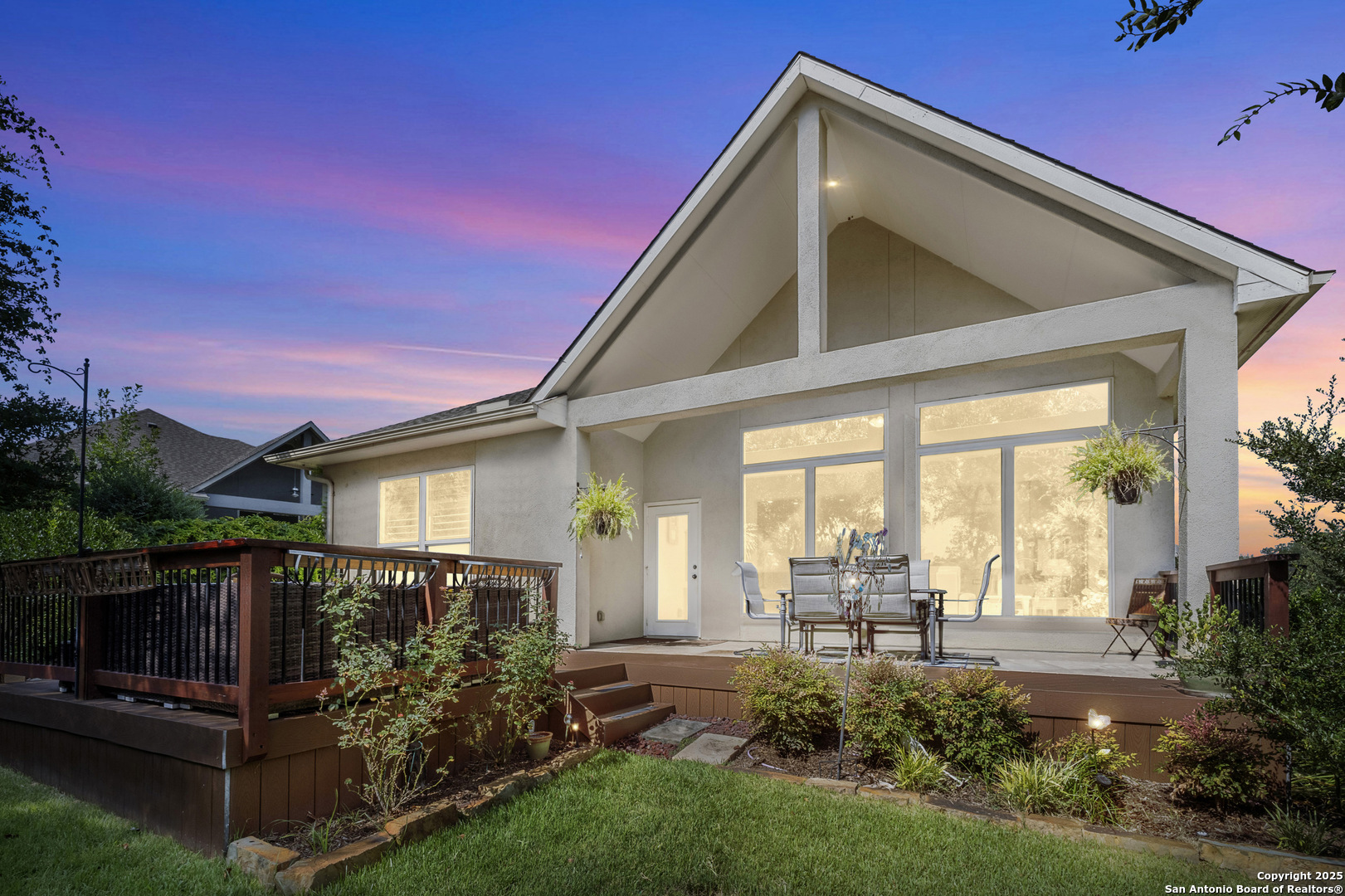 123 Gaucho Boerne, TX 78006 - Photo 23 of 26 a front view of house with yard and outdoor seating