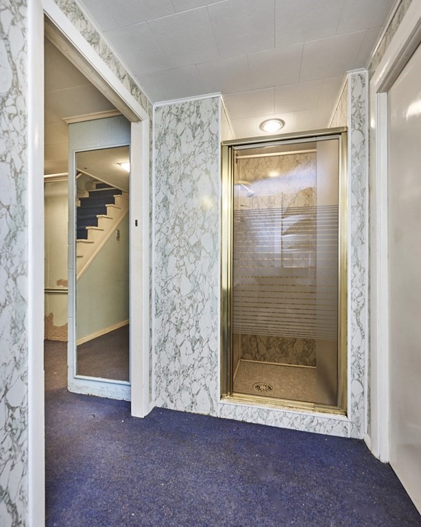 20 Southampton Road Holyoke, MA 01040 - Photo 17 of 28 a view of a bathroom with a glass door shower