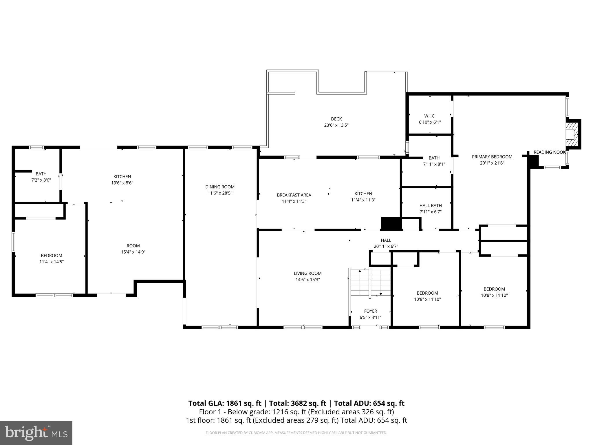 2784 Ridge Hollow Road Edinburg, VA 22824 - Photo 58 of 60 a black and white photo of a floor plan