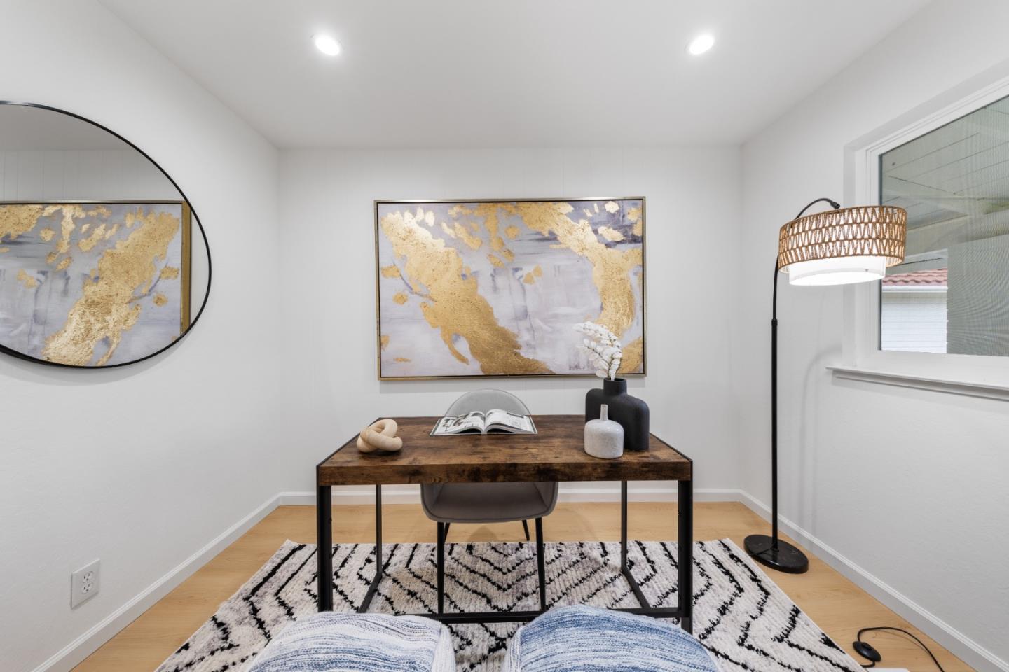 1637 Kitchener Drive Sunnyvale, CA 94087 - Photo 38 of 57 a view of a livingroom with furniture and wooden floor