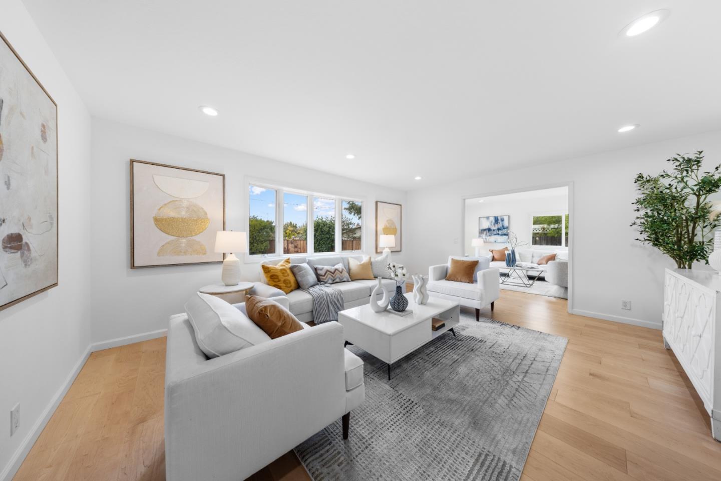 1637 Kitchener Drive Sunnyvale, CA 94087 - Photo 9 of 57 a living room with furniture and a couch