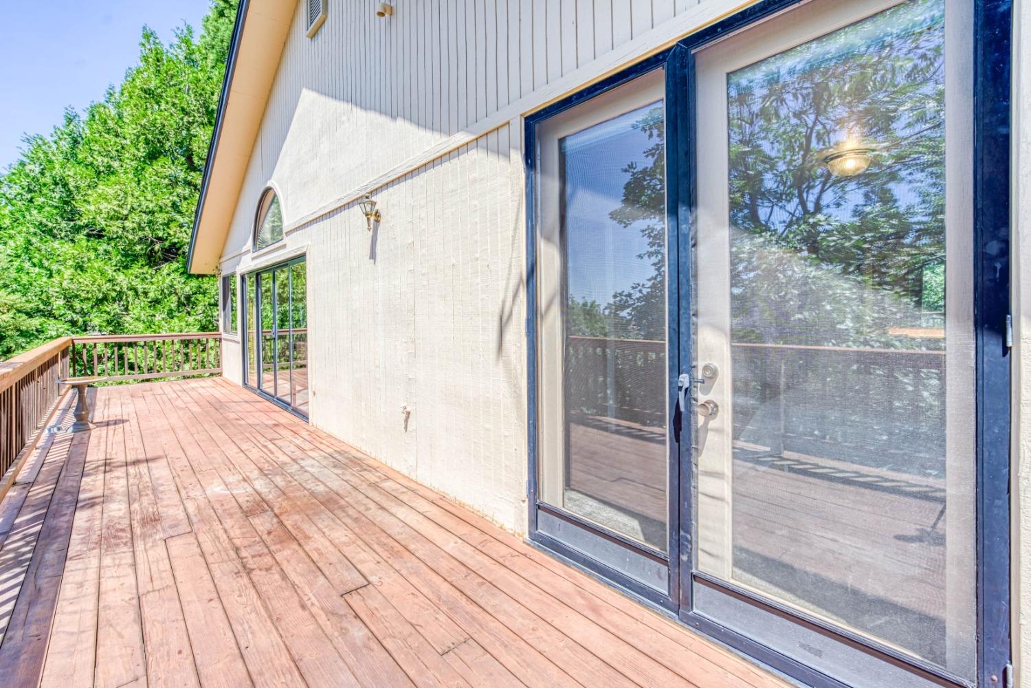 34075 Shaver Springs Road Auberry, CA 93602 - Photo 26 of 41 a view of a house from a balcony