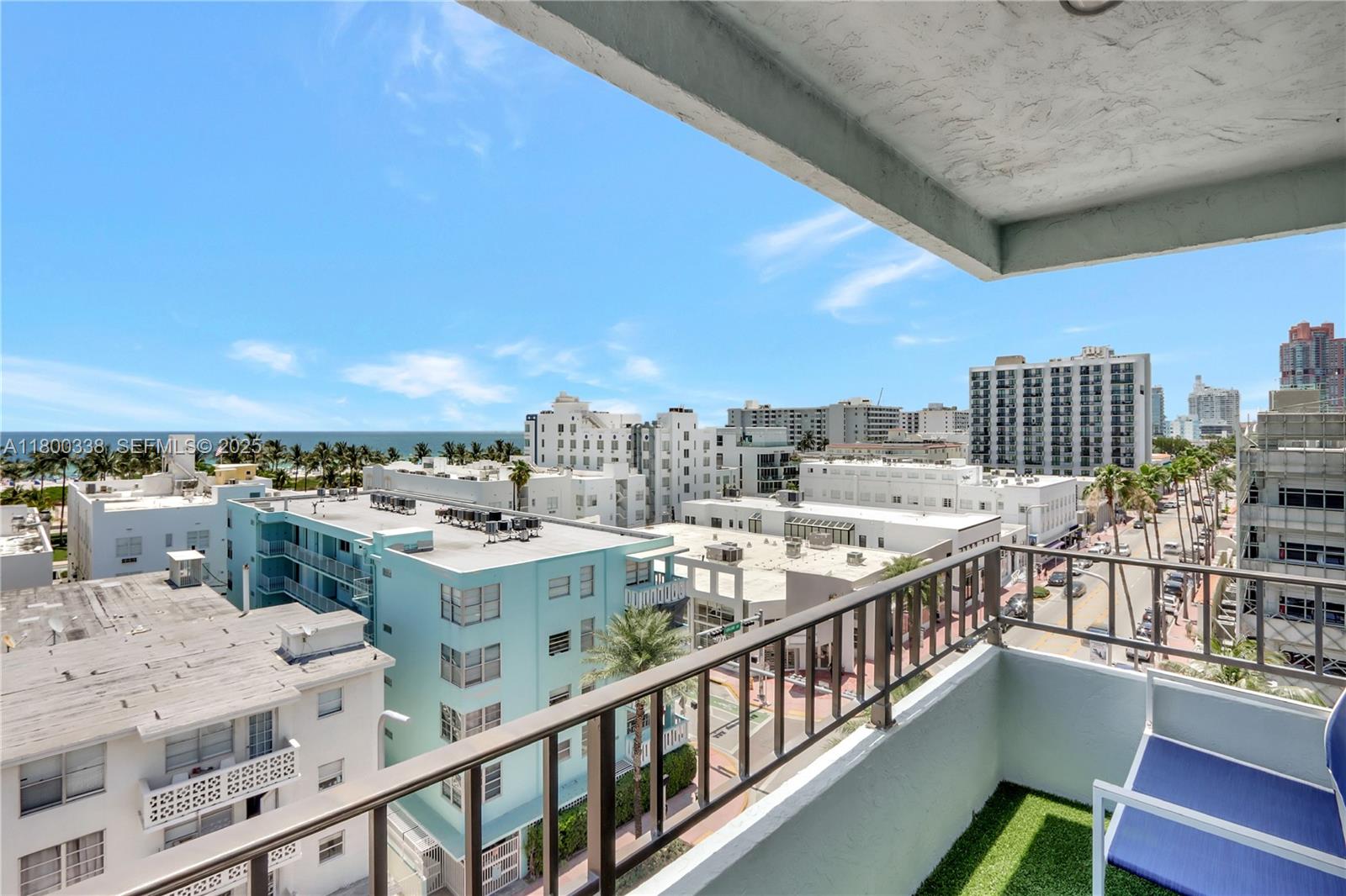 720 Collins Avenue, Unit PH1 Miami Beach, FL 33139 - Photo 3 of 27 a view of a balcony with city view