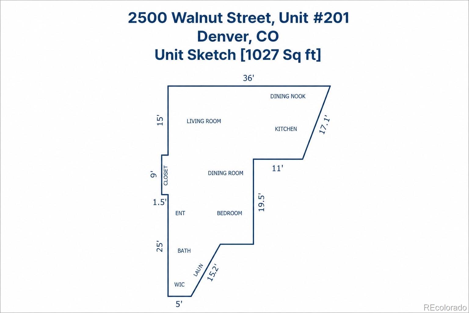 2500 Walnut Street, Unit 201 Denver, CO 80205 - Photo 27 of 27