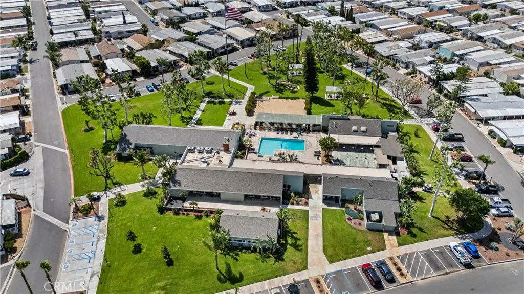 4000 Pierce Street, Unit 132 Riverside, CA 92505 - Photo 34 of 43 an aerial view of a house with a garden
