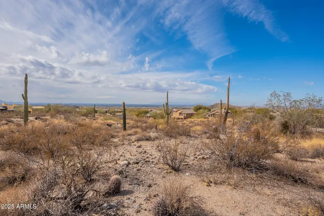 a view of a house with a mountain