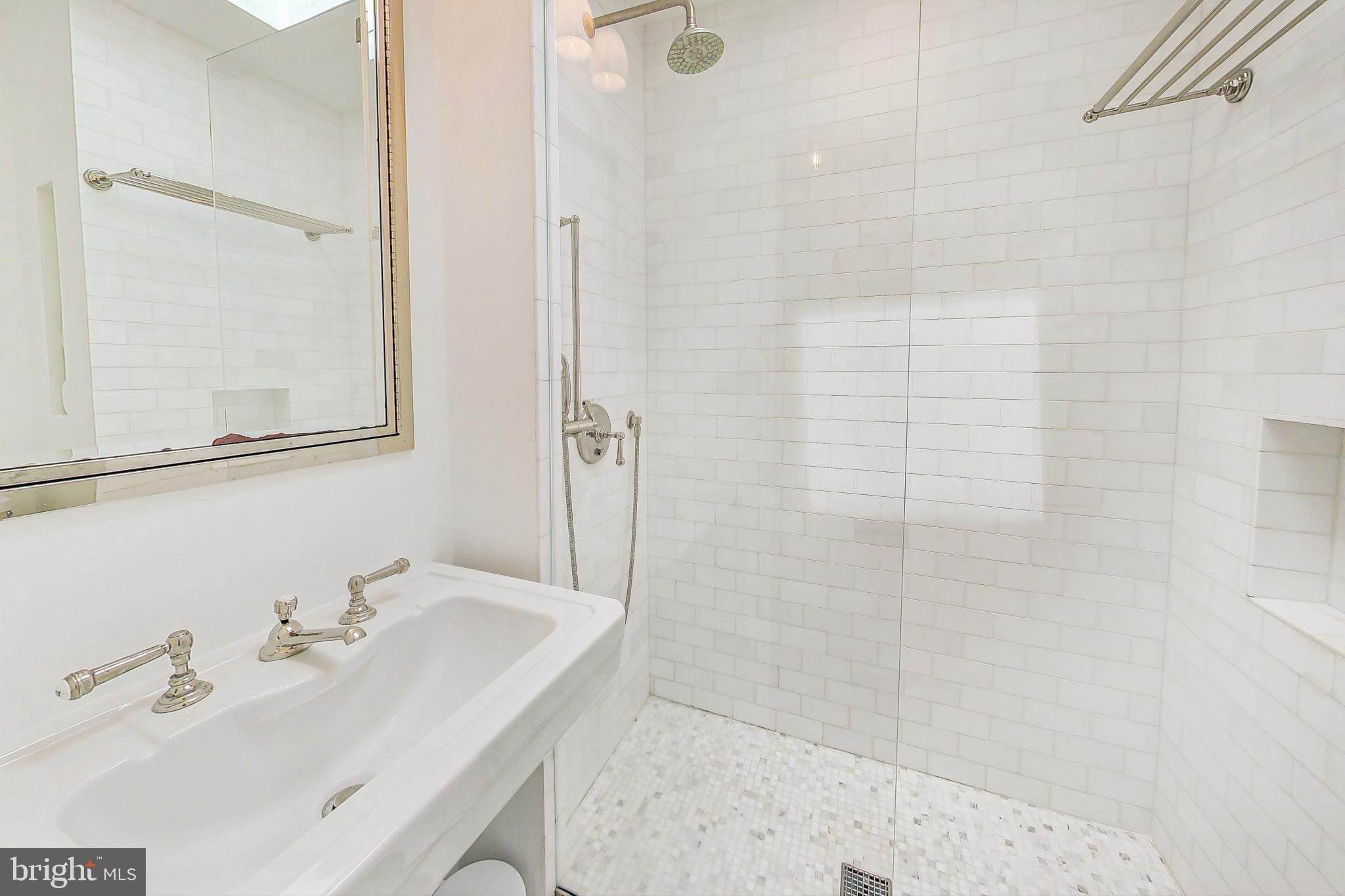 1343 28th Street Northwest Washington, DC 20007 - Photo 13 of 21 Fully updated, super bright bathroom