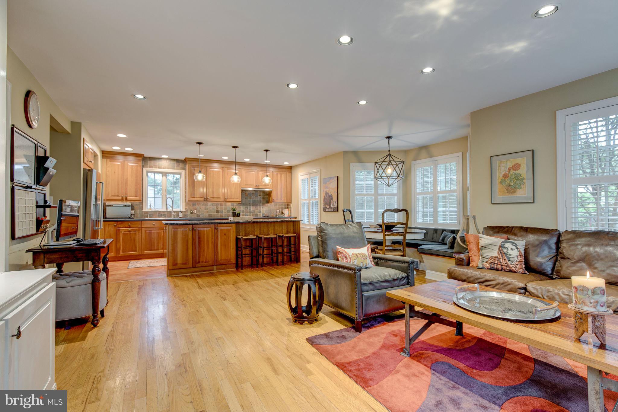 1318 Grenox Road Wynnewood, PA 19096 - Photo 8 of 33 Kitchen, Informal eating area/ Family Room