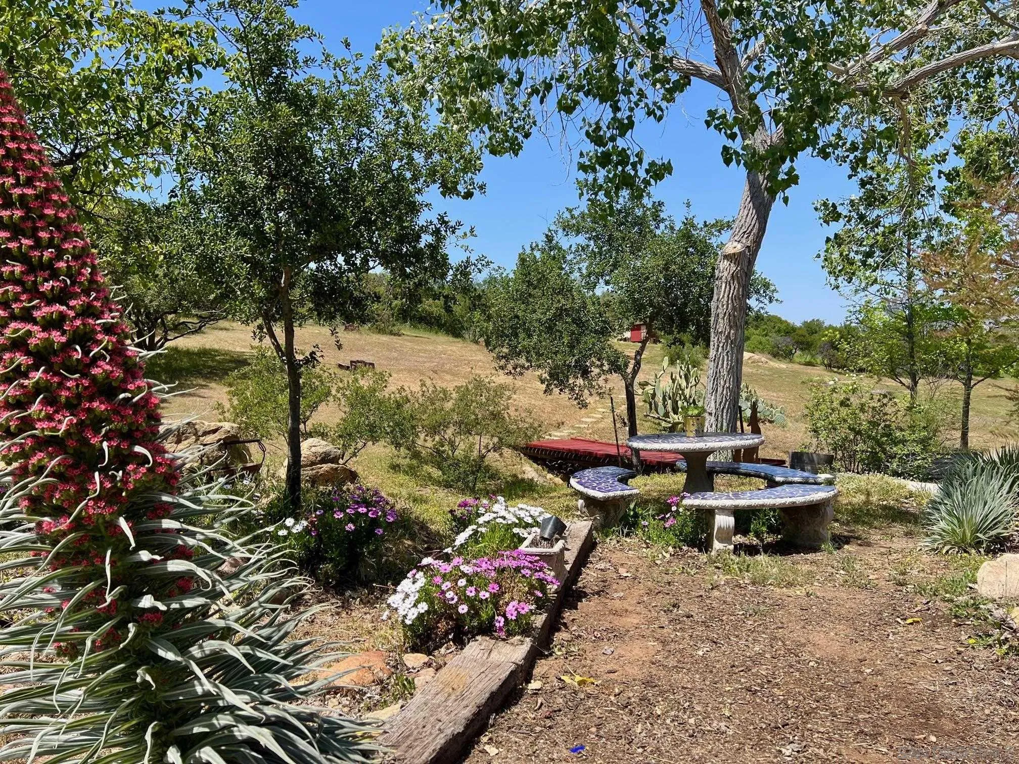 6191 Red Hawk Ridge Alpine, CA 91901 - Photo 63 of 70 a backyard of a house with a yard and outdoor seating