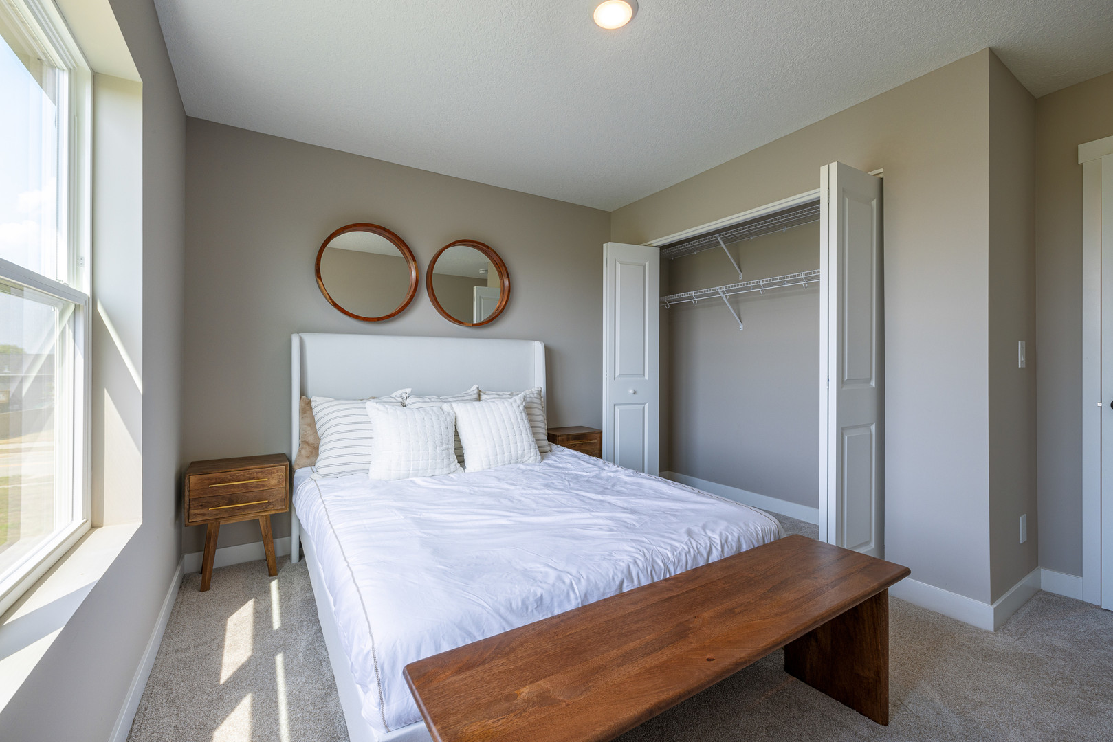 2-17 7th Street Silvis, IL 61282 - Photo 25 of 29 a bedroom with a bed and a window