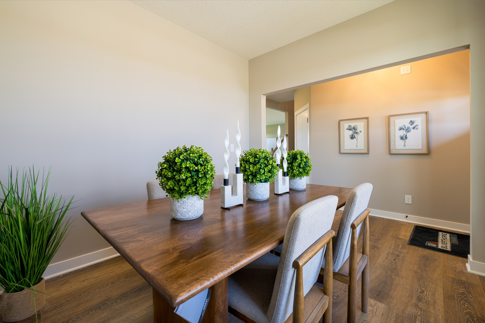 2-17 7th Street Silvis, IL 61282 - Photo 9 of 29 a dining room with furniture and wooden floor