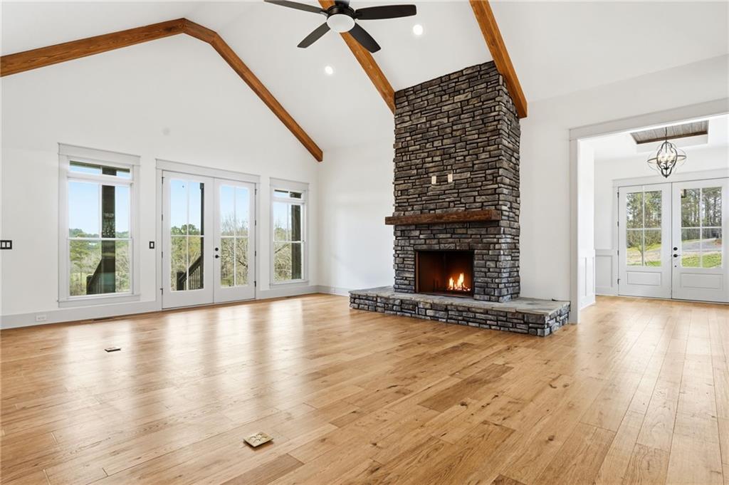738 Overlook Trail Acworth, GA 30101 - Photo 13 of 94 a view of an empty room with glass door