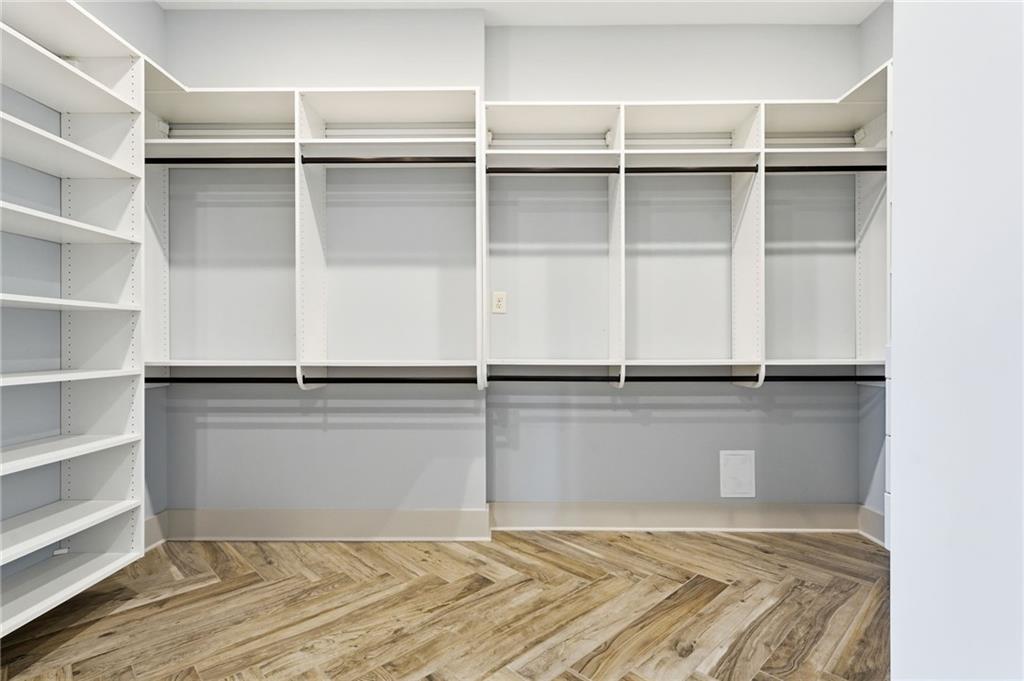 738 Overlook Trail Acworth, GA 30101 - Photo 42 of 94 a view of a room with rack on the wall