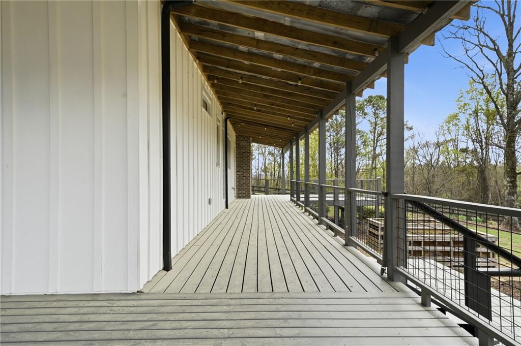 738 Overlook Trail Acworth, GA 30101 - Photo 71 of 94 a view of balcony with wooden floor