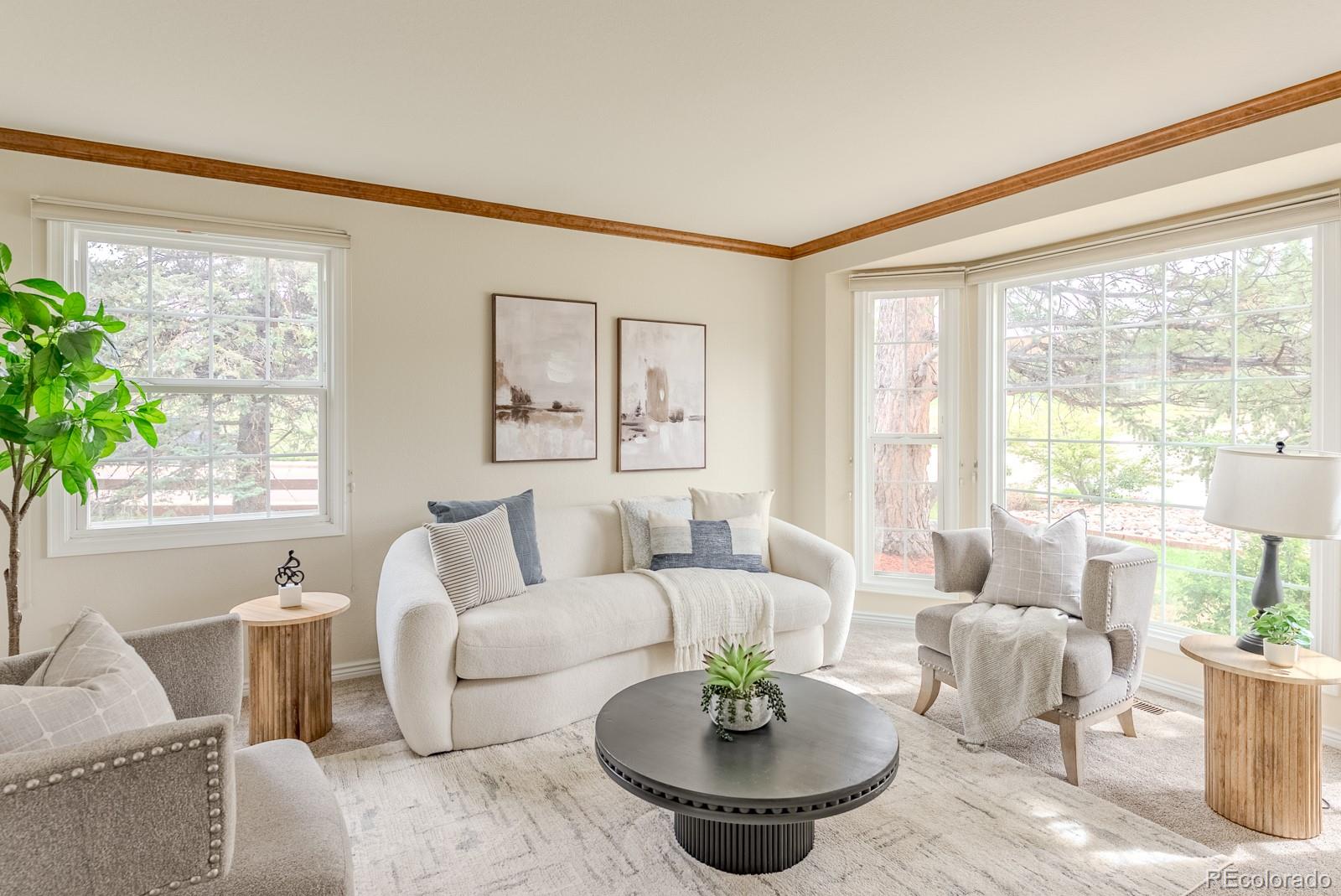 1914 Terrace Drive Highlands Ranch, CO 80126 - Photo 15 of 47 a living room with furniture and a large window