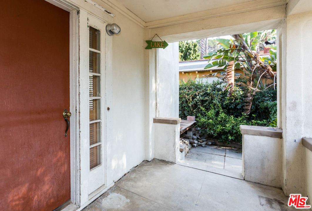 2300 Edgewater Terrace Los Angeles, CA 90039 - Photo 8 of 39 a view of a house with porch and garden
