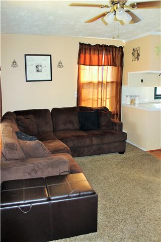 420 Linwood Road Watertown, TN 37184 - Photo 4 of 15 Enter into the cozy living room with new carpet & neutral paint.