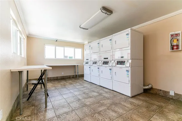 a house with a bench in front of it