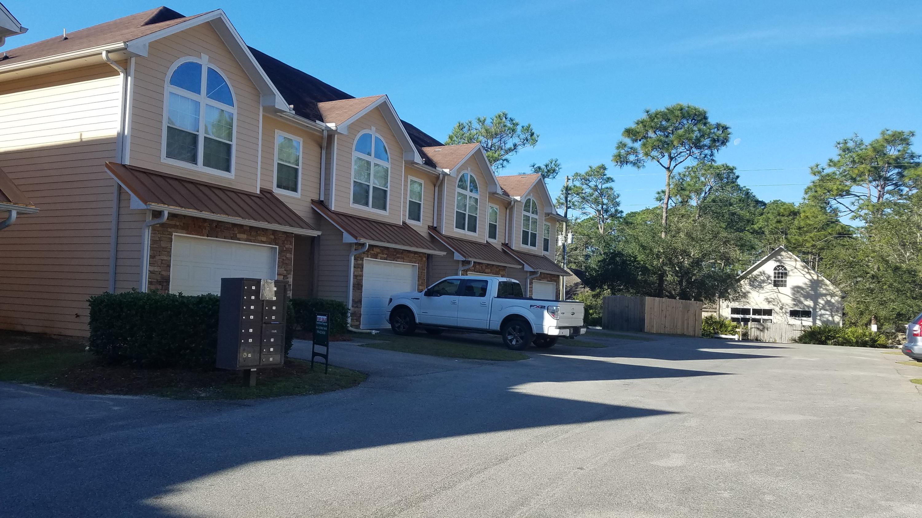 a building view with a outdoor space