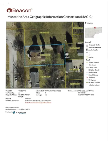 $189,500 | 918 Seminary Street, Wilton, IA 52778