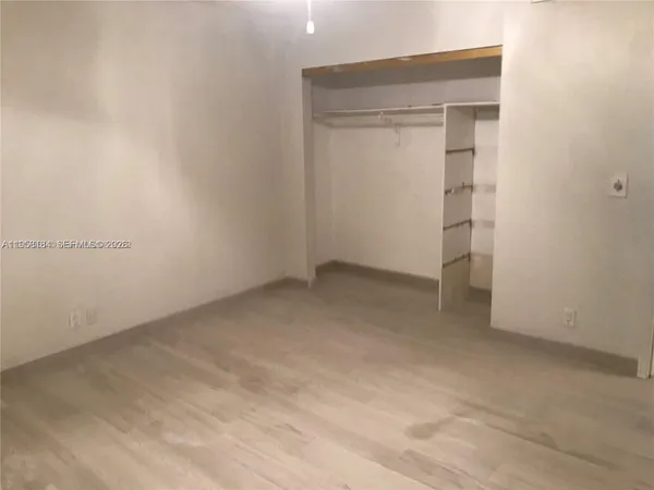 a view of empty room