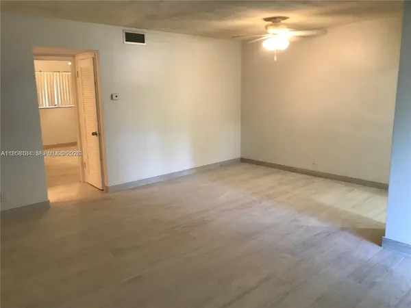 a view of empty room