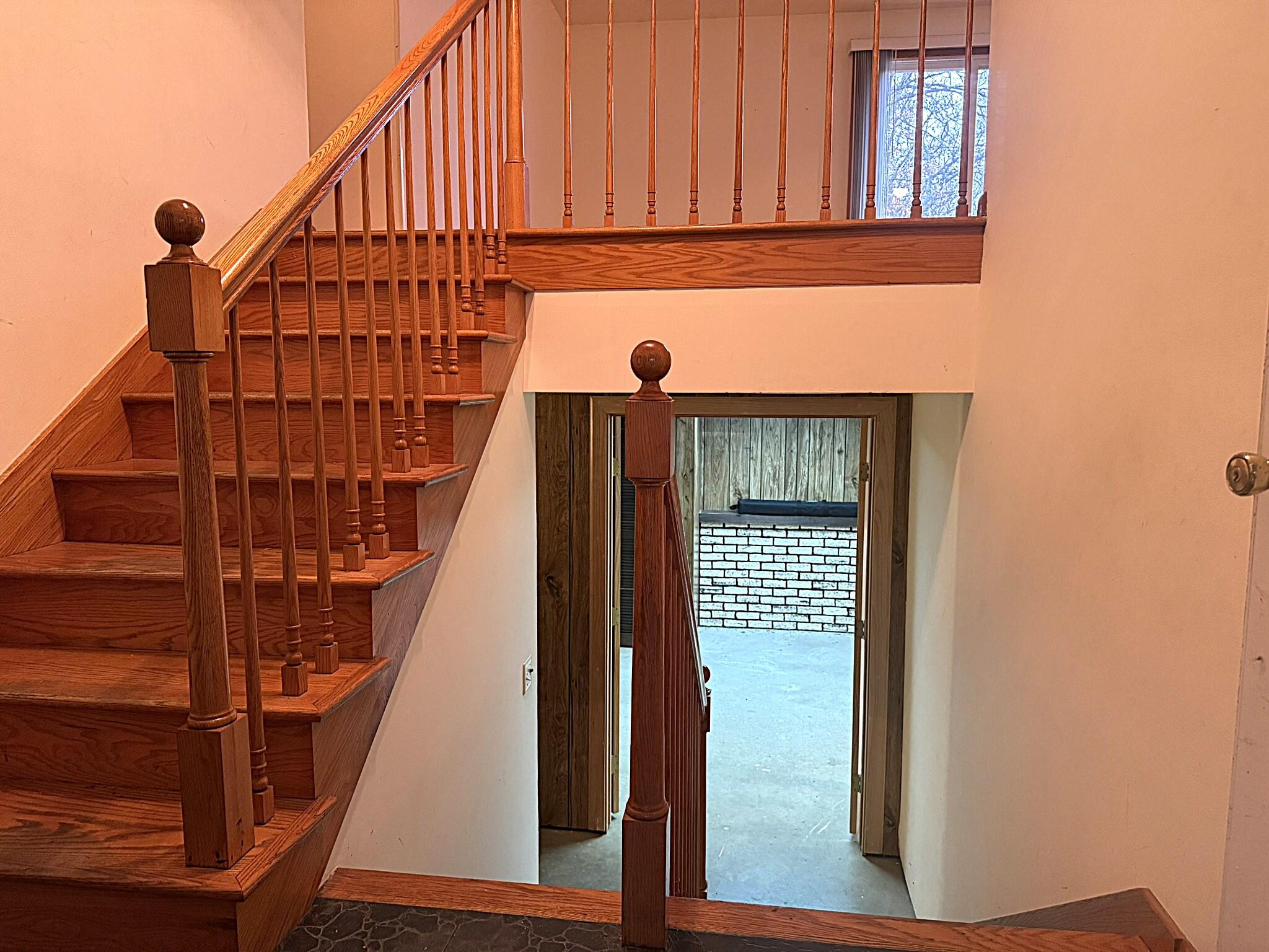 11108 North 550 East Demotte, IN 46310 - Photo 27 of 42 a view of entryway with wooden floor