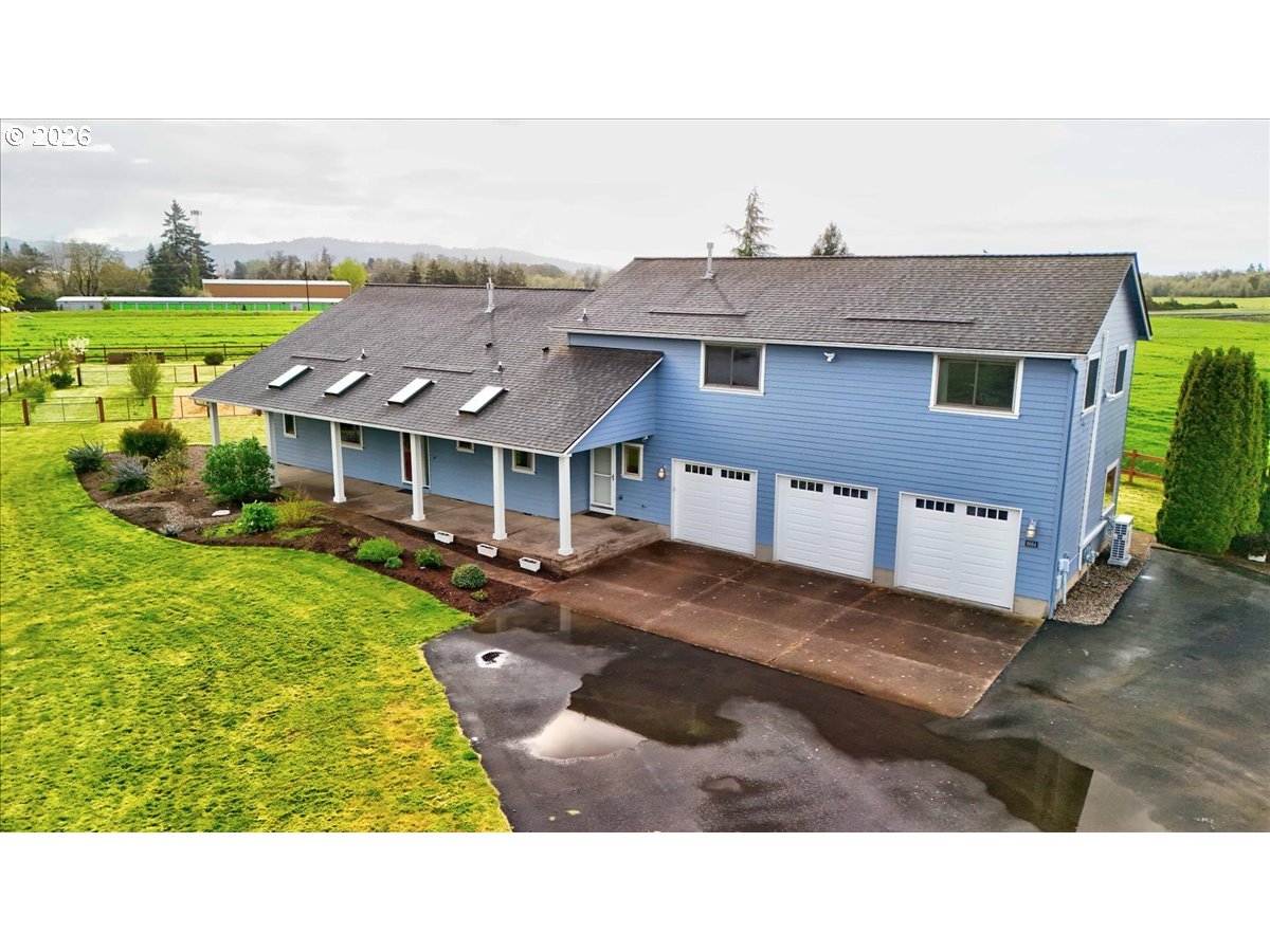 9864 Hoffman Road Monmouth, OR 97361 - Photo 3 of 48 a aerial view of a house