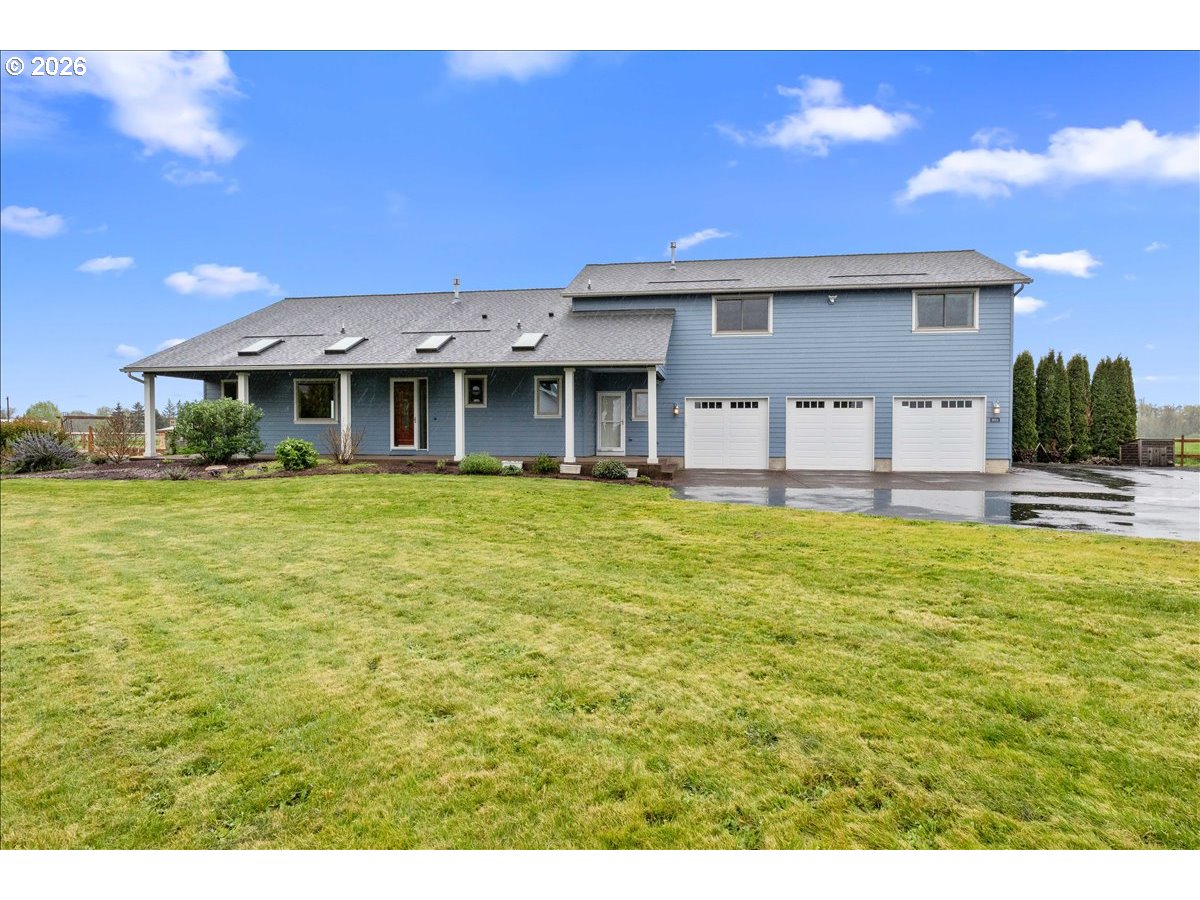 9864 Hoffman Road Monmouth, OR 97361 - Photo 10 of 48 a view of a house with a big yard