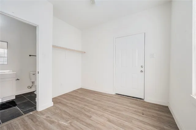 wooden floor in an empty room