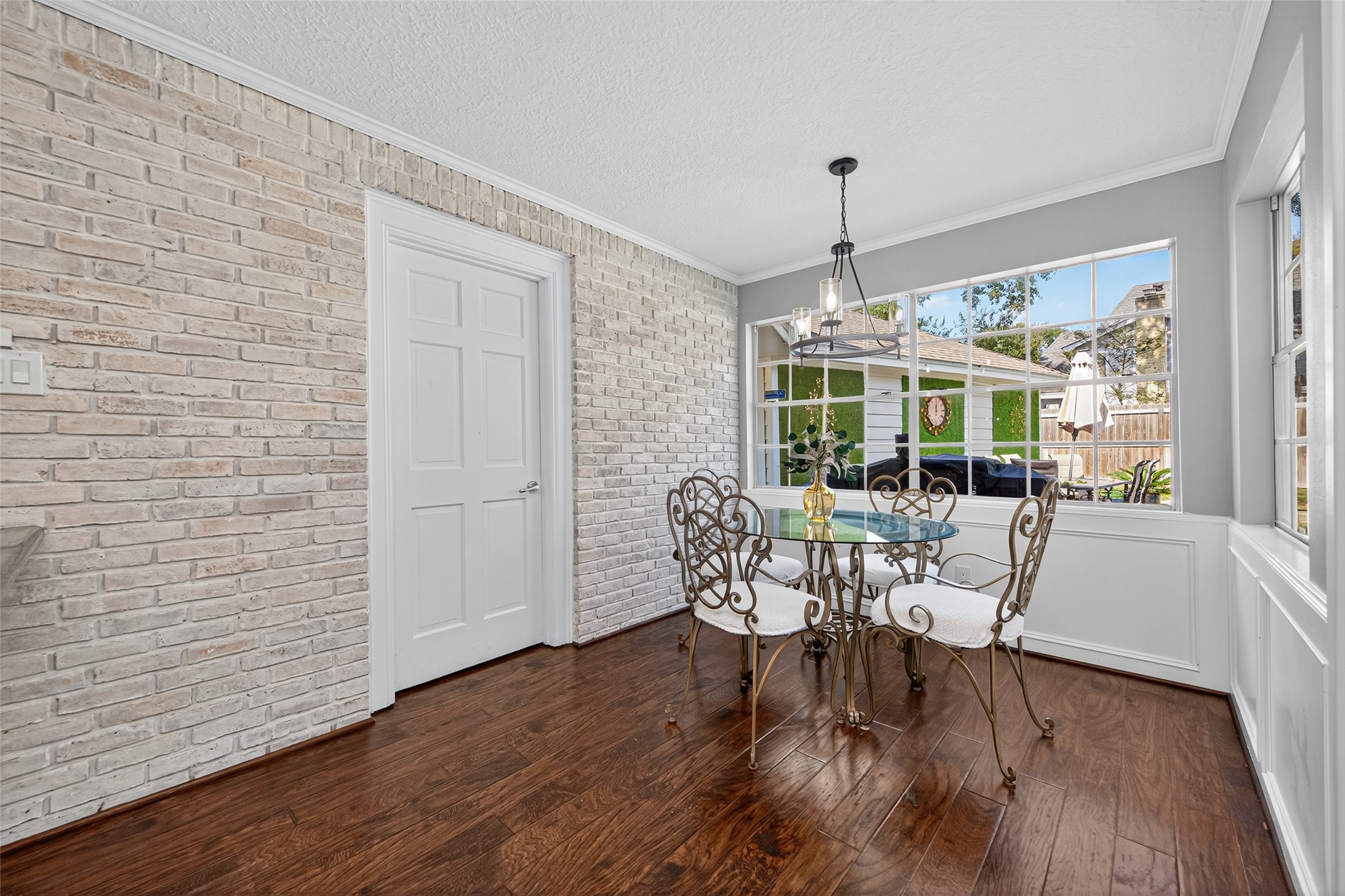 3602 Blue Cypress Drive Spring, TX 77388 - Photo 18 of 44 a dining room with furniture window and wooden floor