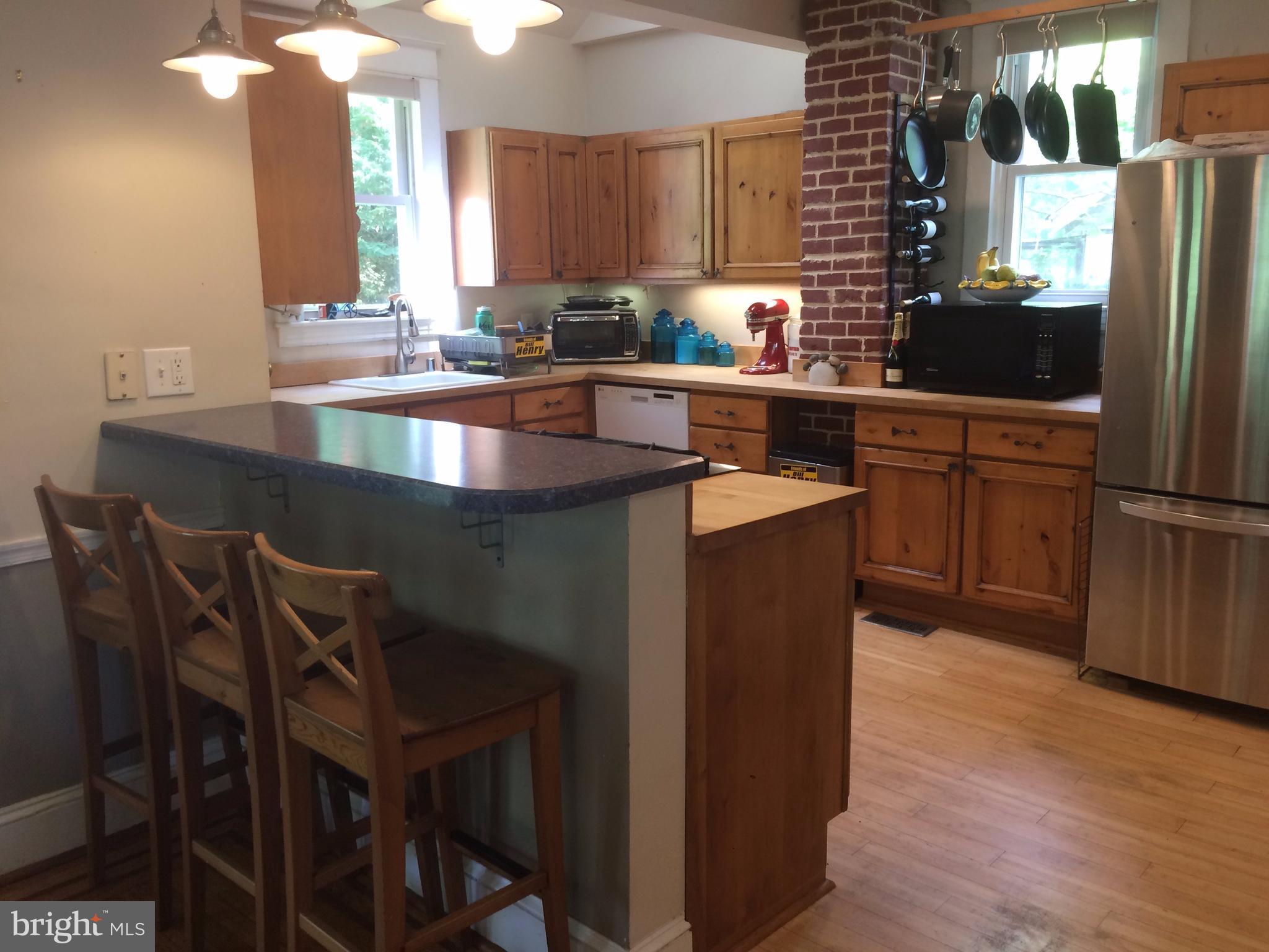 308 Radnor Road Baltimore, MD 21212 - Photo 3 of 16 Kitchen Breakfast Bar