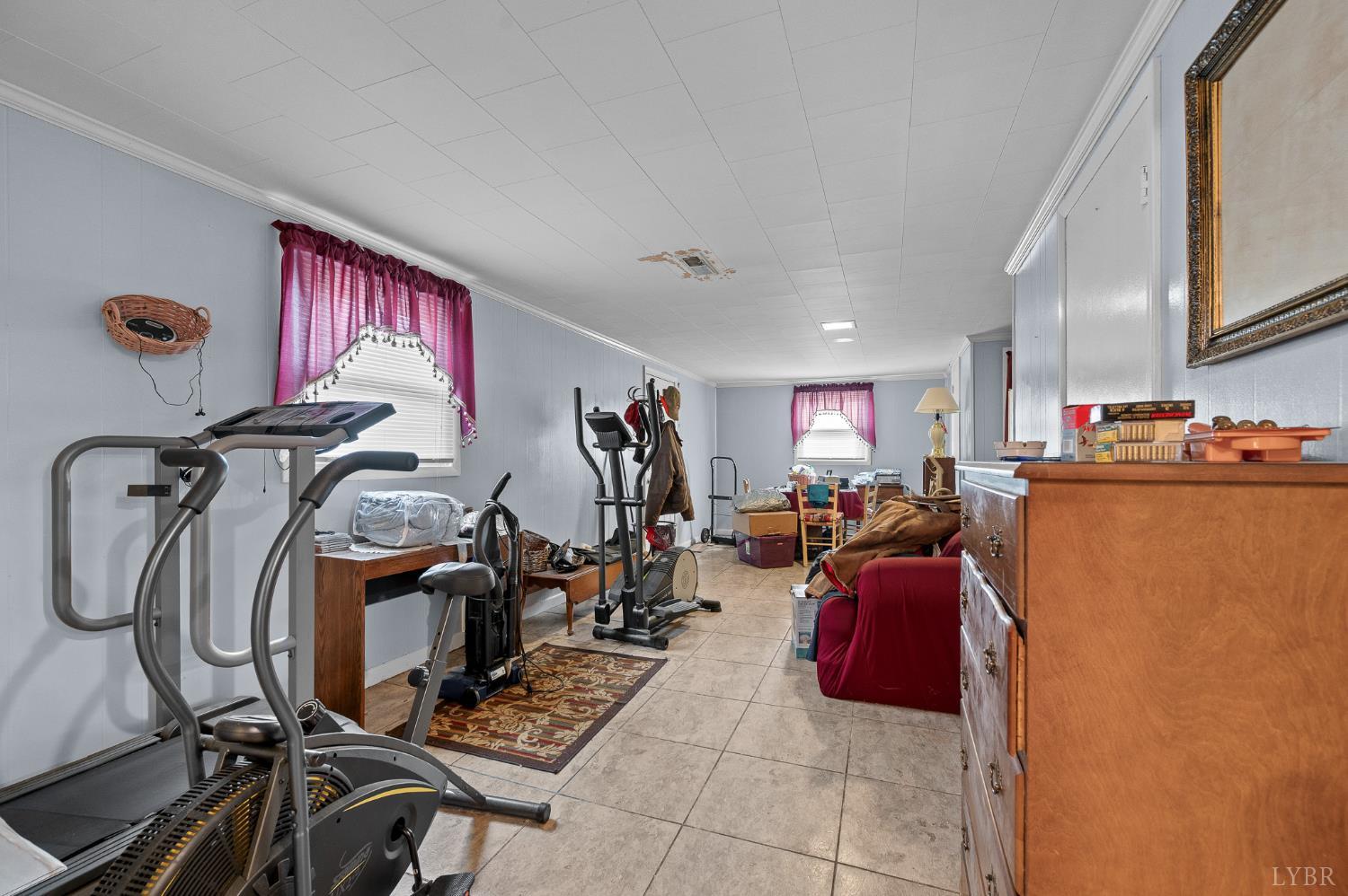 129 Greendale Drive Rustburg, VA 24588 - Photo 25 of 35 a view of a room with gym equipment