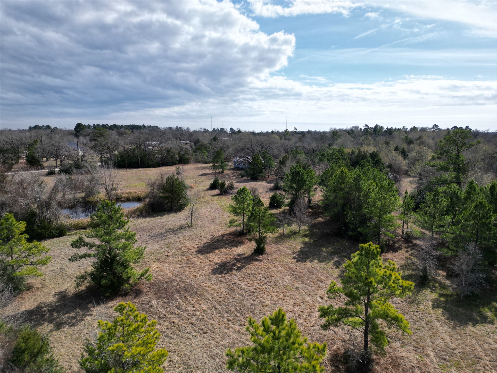 10173 Deer Ridge Road Bedias, TX 77831 - Photo 26 of 46 a view of a lake with mountain in the back
